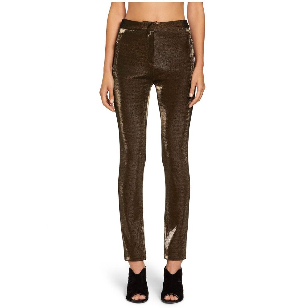 Roberto Cavalli *NEW* Lurex Wool Blend Legging Trouser
